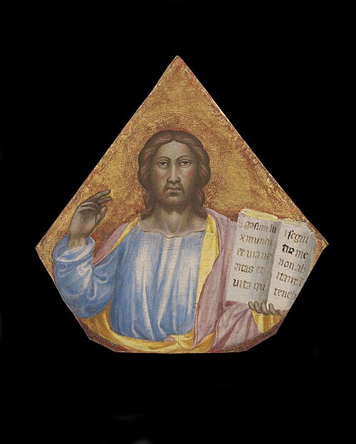 Savior in Benediction, 1410, Martino di Bartolomeo