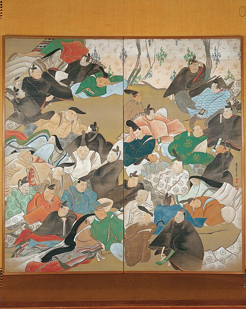 Thirty-Six Immortal Poets, , Ikeda Koson