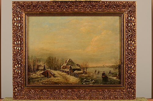 Wintergezicht, 1849, Dirk Weeshoff