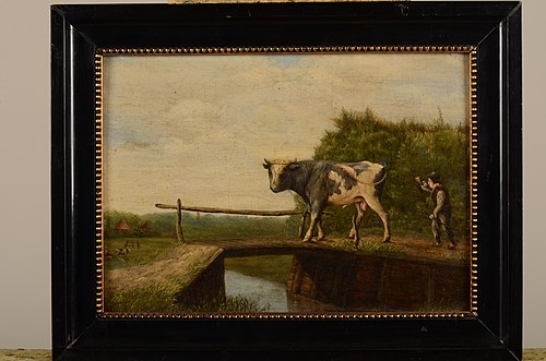 Bulloper en bul, 1865, Dirk Weeshoff