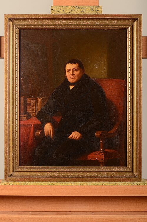 Portret onbekende man, 1862, Jacob de Bleyker (sr.)