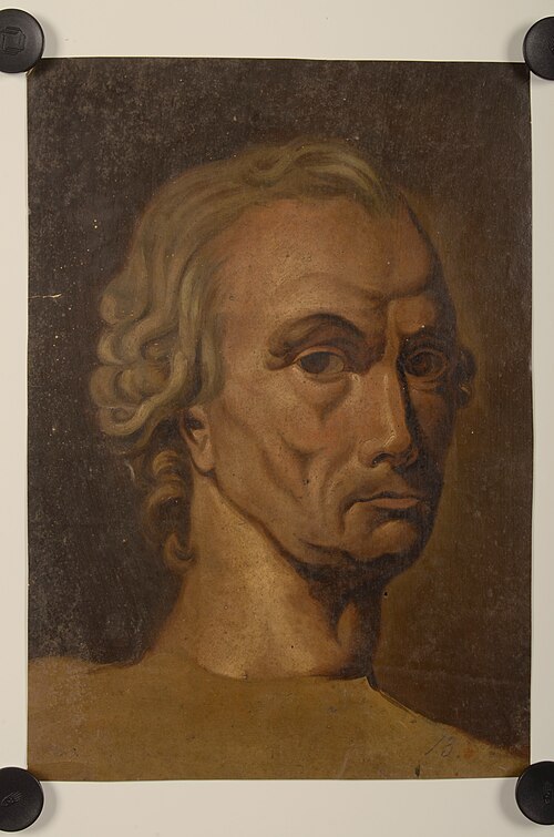 Olieverfschilderij van portret van een man, , Jacob de Bleyker (jr.)