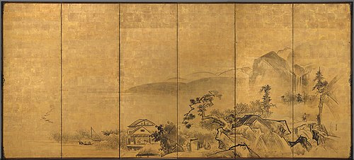 Landscape, , Watanabe Shikō