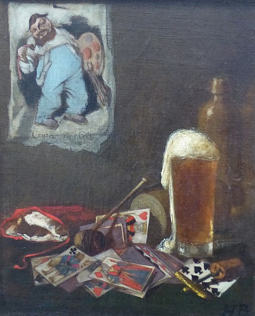 Souvenir de Gustave Courbet, 1870, Pierre-Charles-Henri Bimar