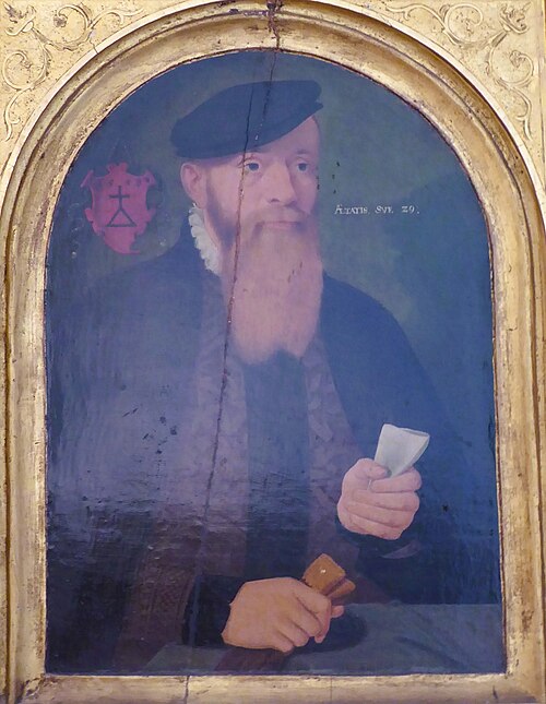 Portrait d'homme, 1600, Hans Asper