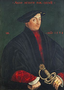 Portrait of Andreas Schmid, 1538, Hans Asper