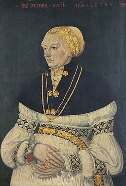 Portrait of Anna Schärer, 1538, Hans Asper