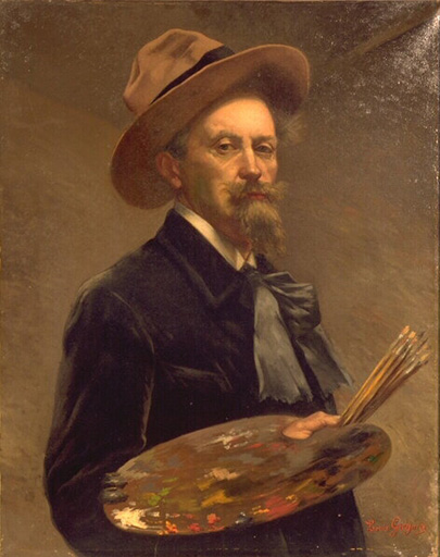 Autoportrait de Louis Grégoire (993.0130.7), 1920, Louis Grégoire