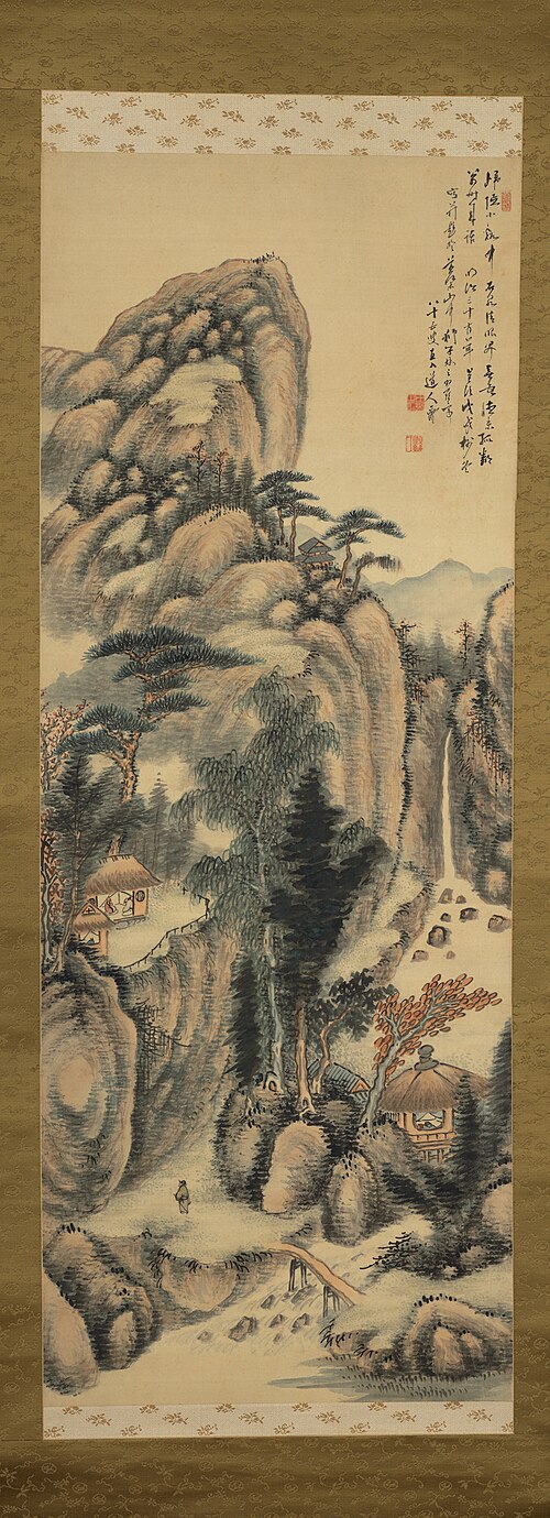 Paysage, 1901, Tanomura Chokunyū