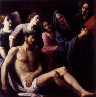 The burial of Christ, , Fabrizio Santafede