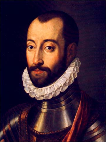Portrait of a man in armor, 1607, Fabrizio Santafede