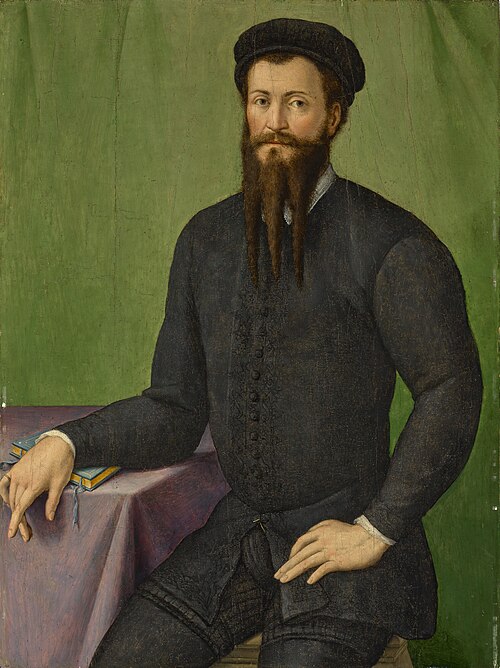 Portrait de Bartolomeo Compagni, 1550, Pier Francesco Foschi