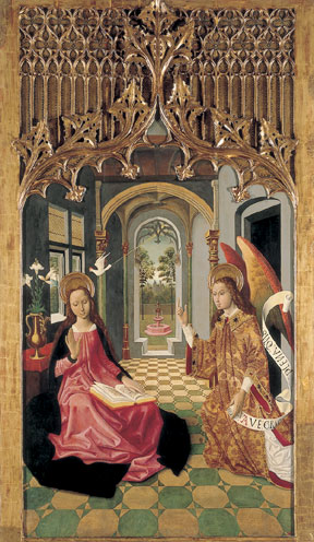 The Annunciation (Meister from Canapost), 1495, Master from Canapost