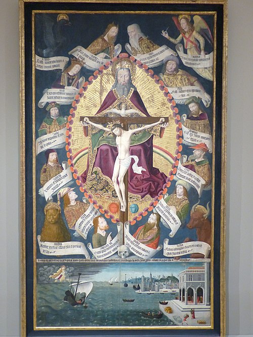 La Trinité (maître de Canapost), 1489, Maître de Canapost