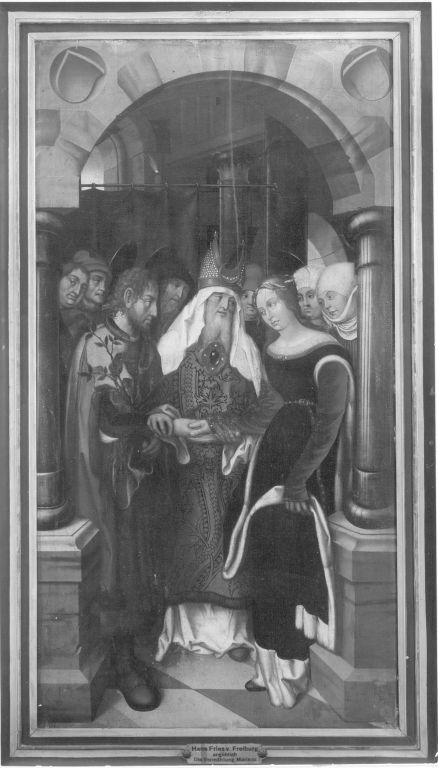 Marriage of Mary, 1512, Hans Fries