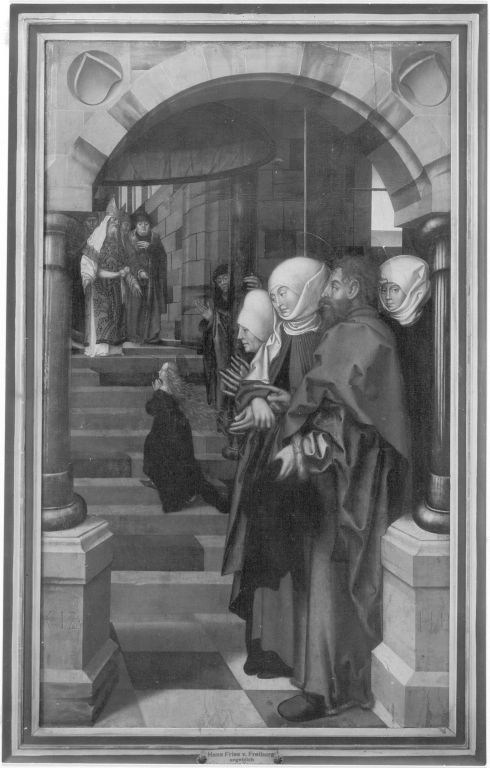 The presentation of Mary in the temple, 1520, Hans Fries