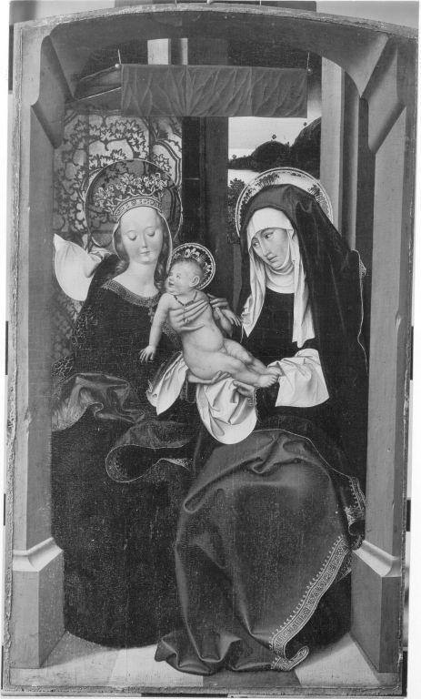Teile eines Altares: Hl. Anna Selbdritt, 1501, Hans Fries
