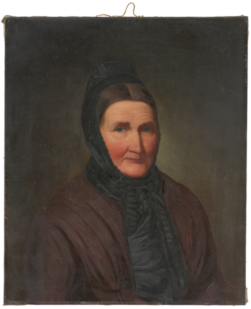 Portrait de Magdalena Kleißer, née Fürderer, 1859, Daniel Cornelius Gesell