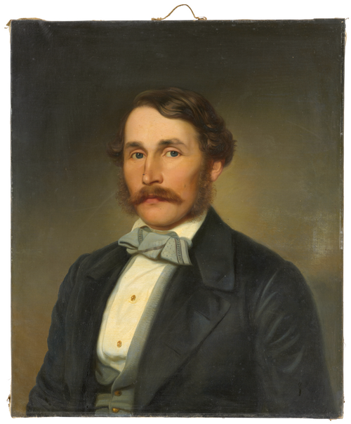 Portrait de Lorenz Faller, 1860, Daniel Cornelius Gesell