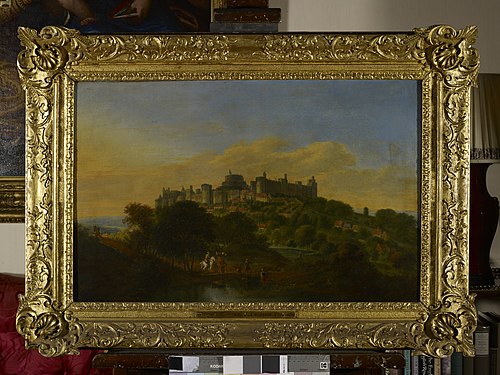 A View of Windsor Castle, 1681, Jan Griffier