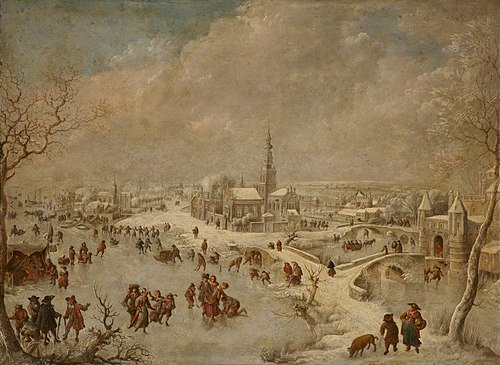 Winter Scene, 1691, Jan Griffier