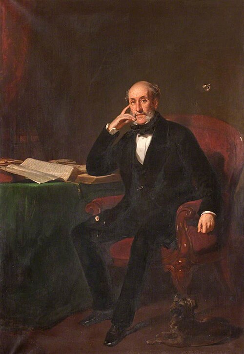 David Crawford (1790–1861), Deputy Lieutenant of Renfrewshire and Baron Baillie of Greenock, 1856, Daniel Macnee