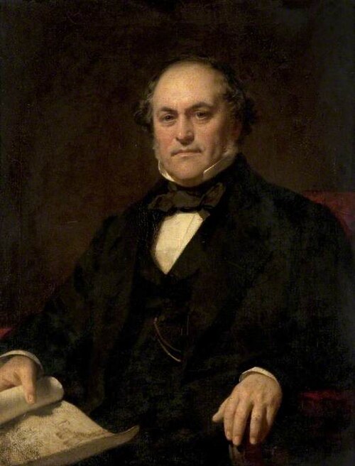 John Erskine, Manager of William Dunn's Machine Works, John Street, Glasgow, 1859, Daniel Macnee