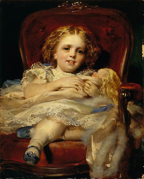 My Little Dolly, 1866, Daniel Macnee