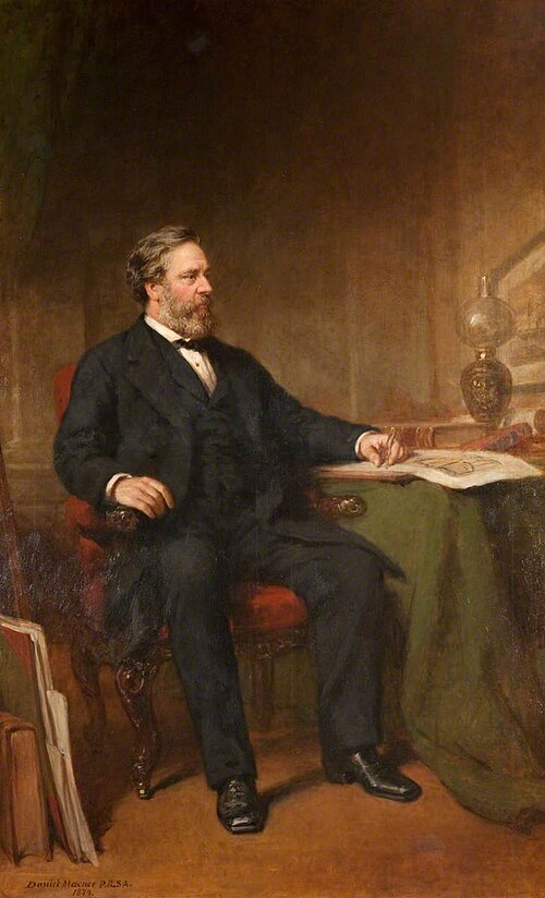 Charles Randolph (1809–1878), Engineer, Shipbuilder, 1879, Daniel Macnee