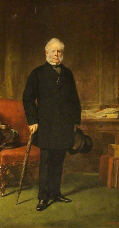 Reverend John Shepherd Birley (1805–1883), 1876, Daniel Macnee