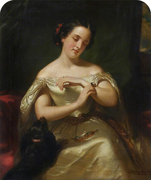 The Bracelet, 1851, Daniel Macnee