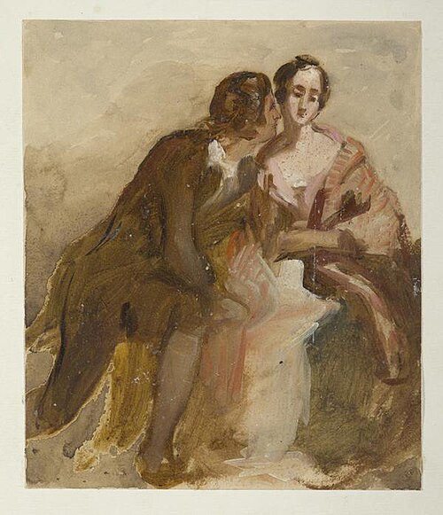 Burns and his Highland Mary, , Daniel Macnee