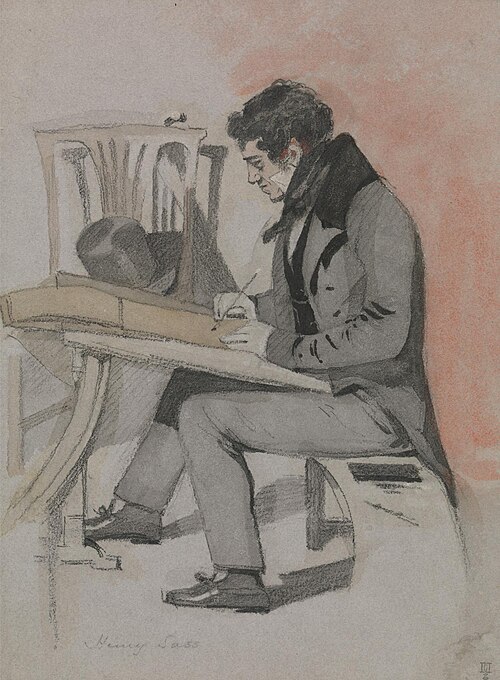 Henry Sass, 1832, Daniel Maclise