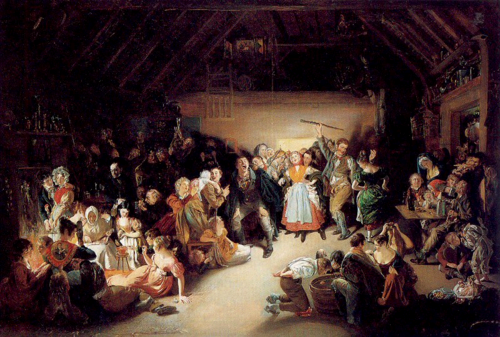 Snap-Apple Night, 1833, Daniel Maclise