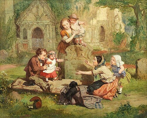 First Steps, 1829, Daniel Maclise