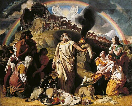 Noah's Sacrifice, 1850, Daniel Maclise