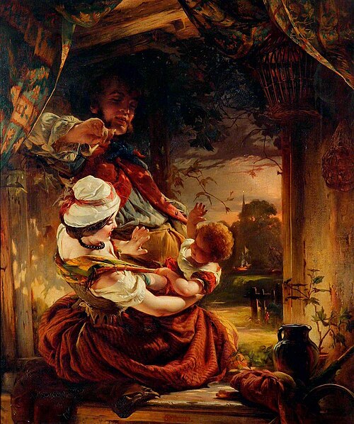 Cottage Group, , Daniel Maclise