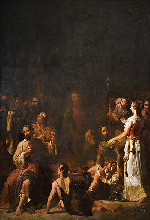 The Denial, , Daniel Maclise