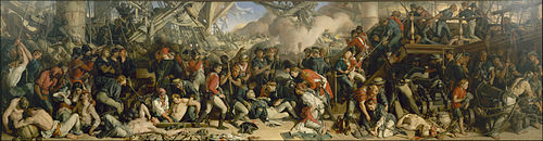 The Death of Nelson, 1859, Daniel Maclise