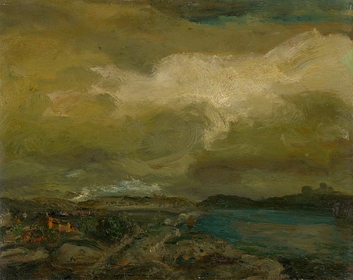 Landscape during Storm, 1900, Gusztáv Magyar-Mannheimer