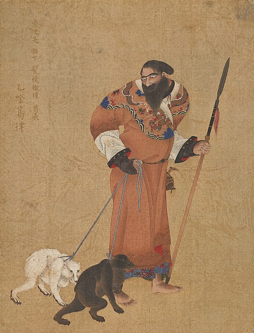 Ininkari, chef d’Akkeshi, 1790, Kakizaki Hakyō