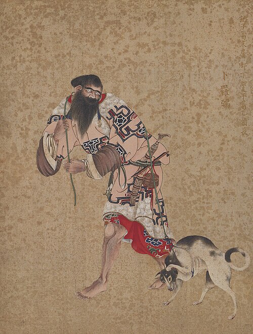 Poroya, chef de Bekkai, 1790, Kakizaki Hakyō