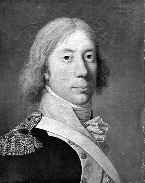 Captain Adolph König, 1798, Adolf Ulrik Wertmüller