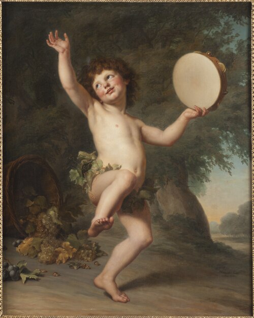 Cupid as Bacchus, 1784, Adolf Ulrik Wertmüller