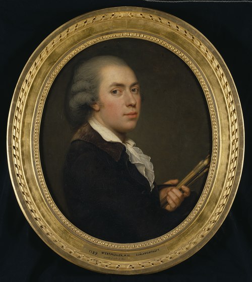 Autoportrait, 1790, Adolf Ulrik Wertmüller