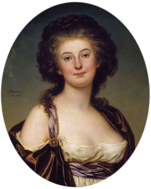 Mademoiselle Charlotte Eckerman, 1784, Adolf Ulrik Wertmüller