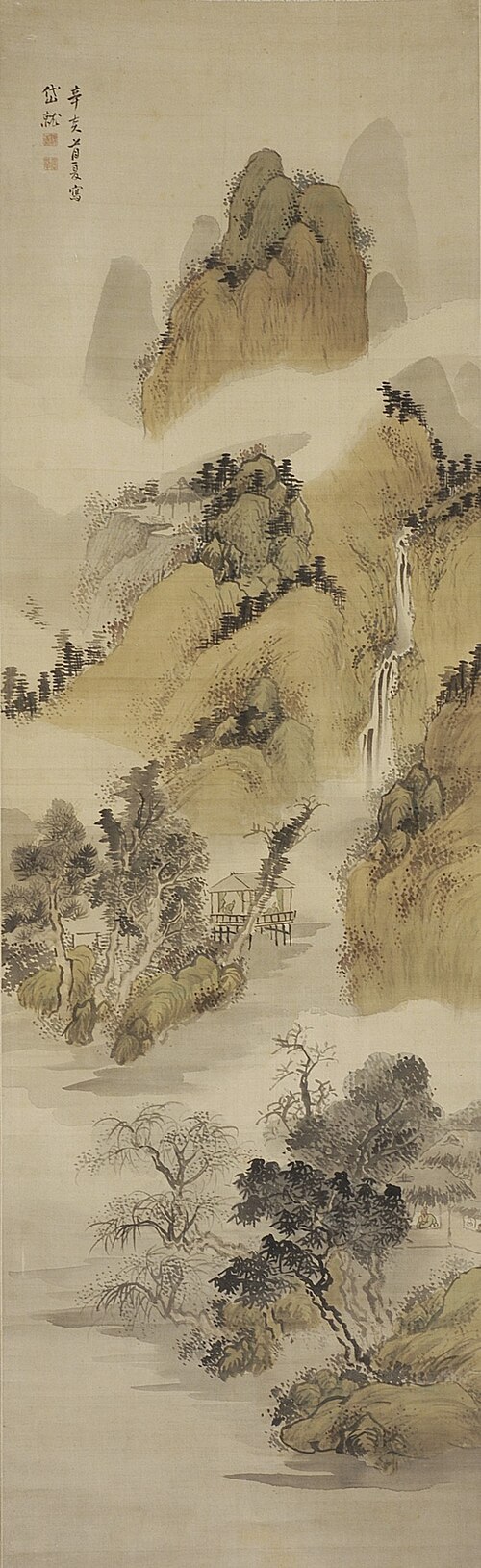 Mountain Hermitage, 1791, Kushiro Unzen