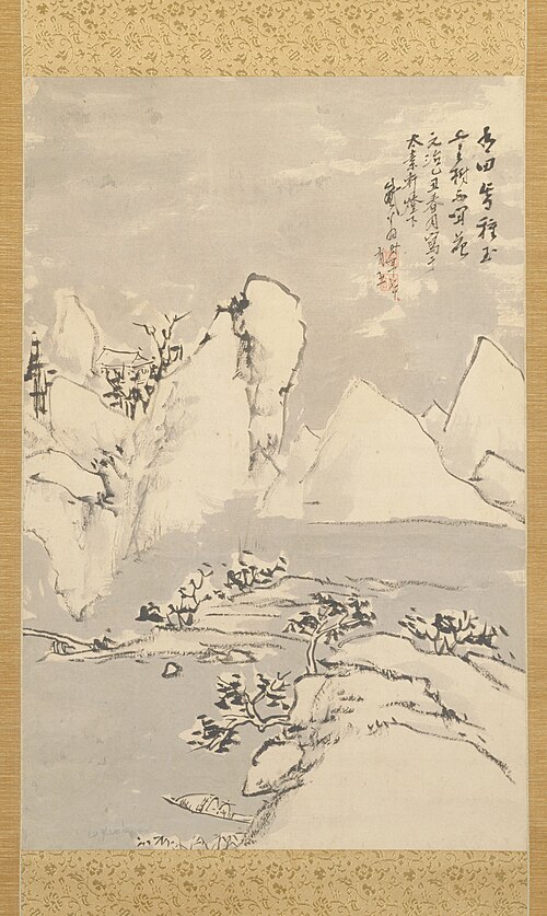 Snowscape, 1865, Tesuō Somon