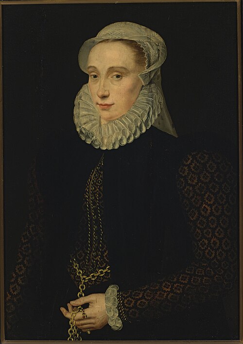 Portrait of a lady, , Adriaen Thomasz. Key