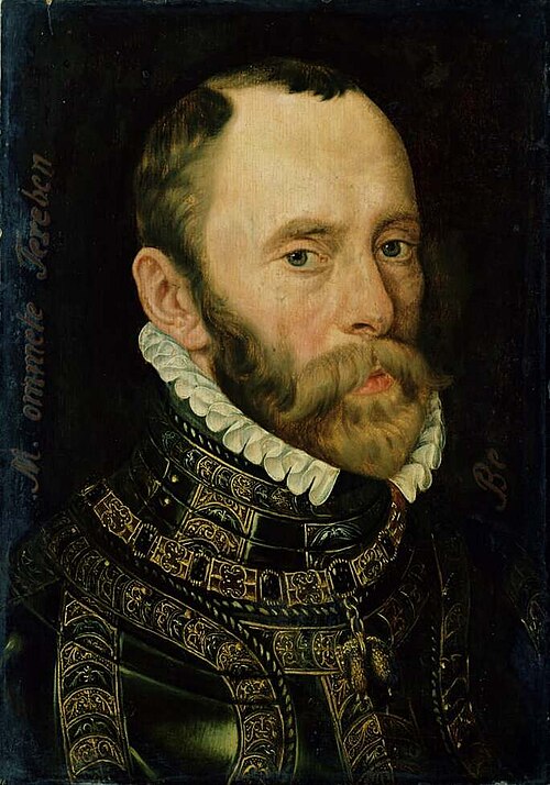 Portrait of Philippe de Montmorency, Count of Hoorn, 1550, Adriaen Thomasz. Key